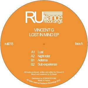VINCENT G / LOST IN MIND EP