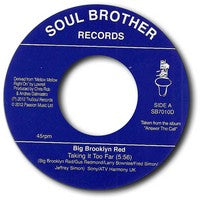 BIG BROOKLYN RED / TAKING IT TOO FAR(7inch)