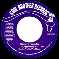 CAROLYN FRANKLIN / SUNSHINE HOLIDAY (7 inch)