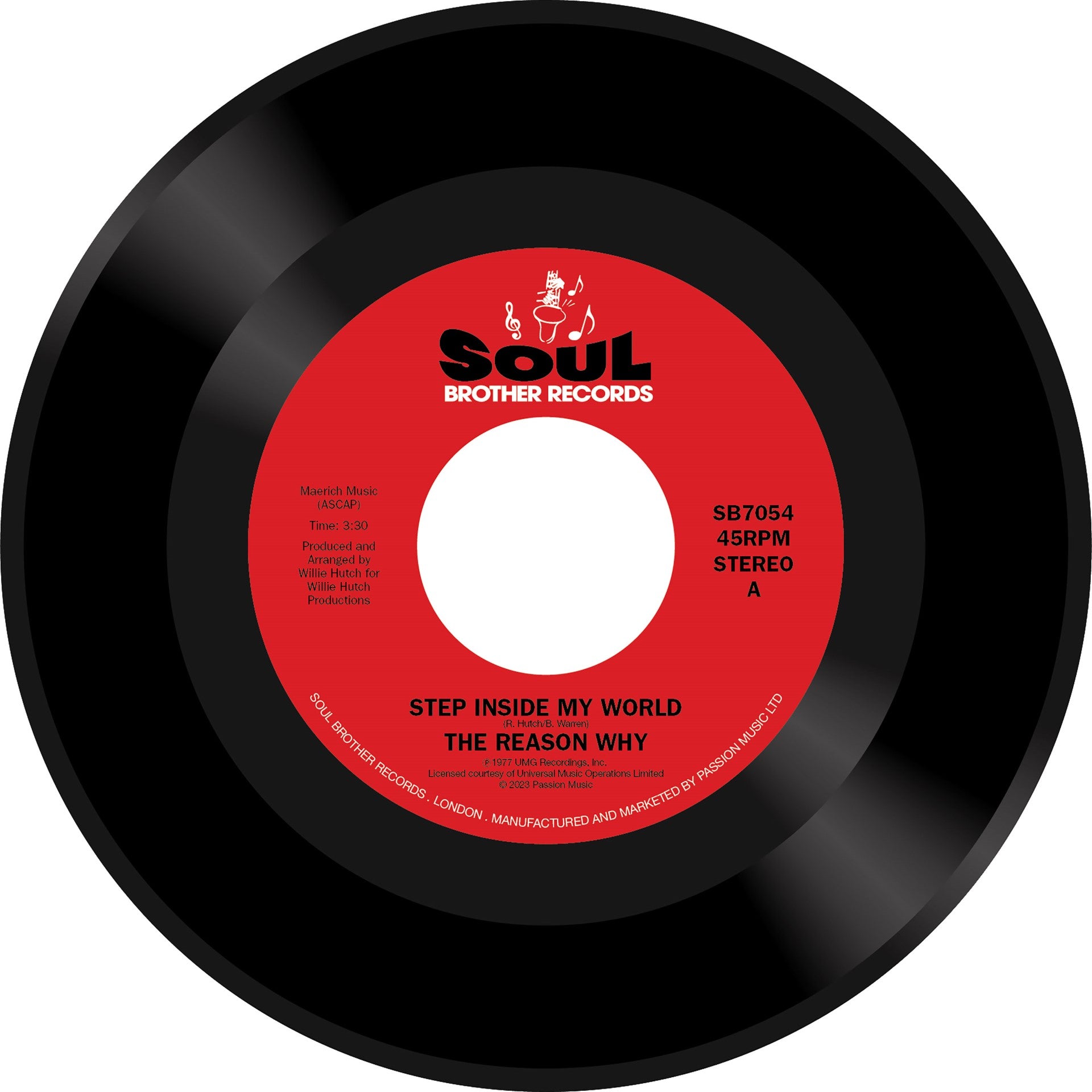 THE REASON WHY / STEP INSIDE MY WORLD (7 inch)