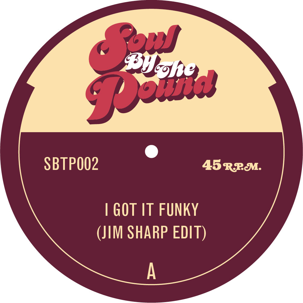 【7インチ】Jim Sharp - Trippin Out VA (JIM SHARP) / I GOT IT FUNKY / TRIPPIN OUT (7 inch)