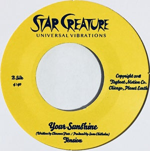 TENSION / CALL ME / YOUR SUNSHINE (7 inch)