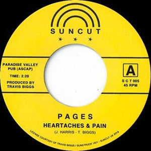 PAGES / HEARTACHES & PAIN / MACK (7 inch)