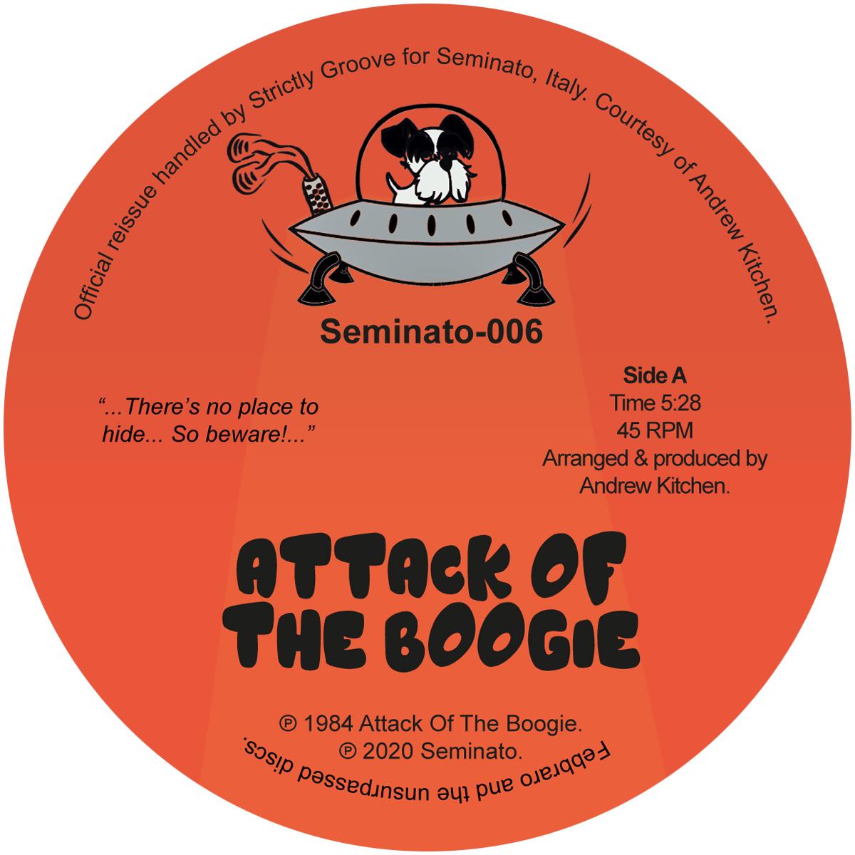 ANDREW KITCHEN / ATTACK OF THE BOOGIE
