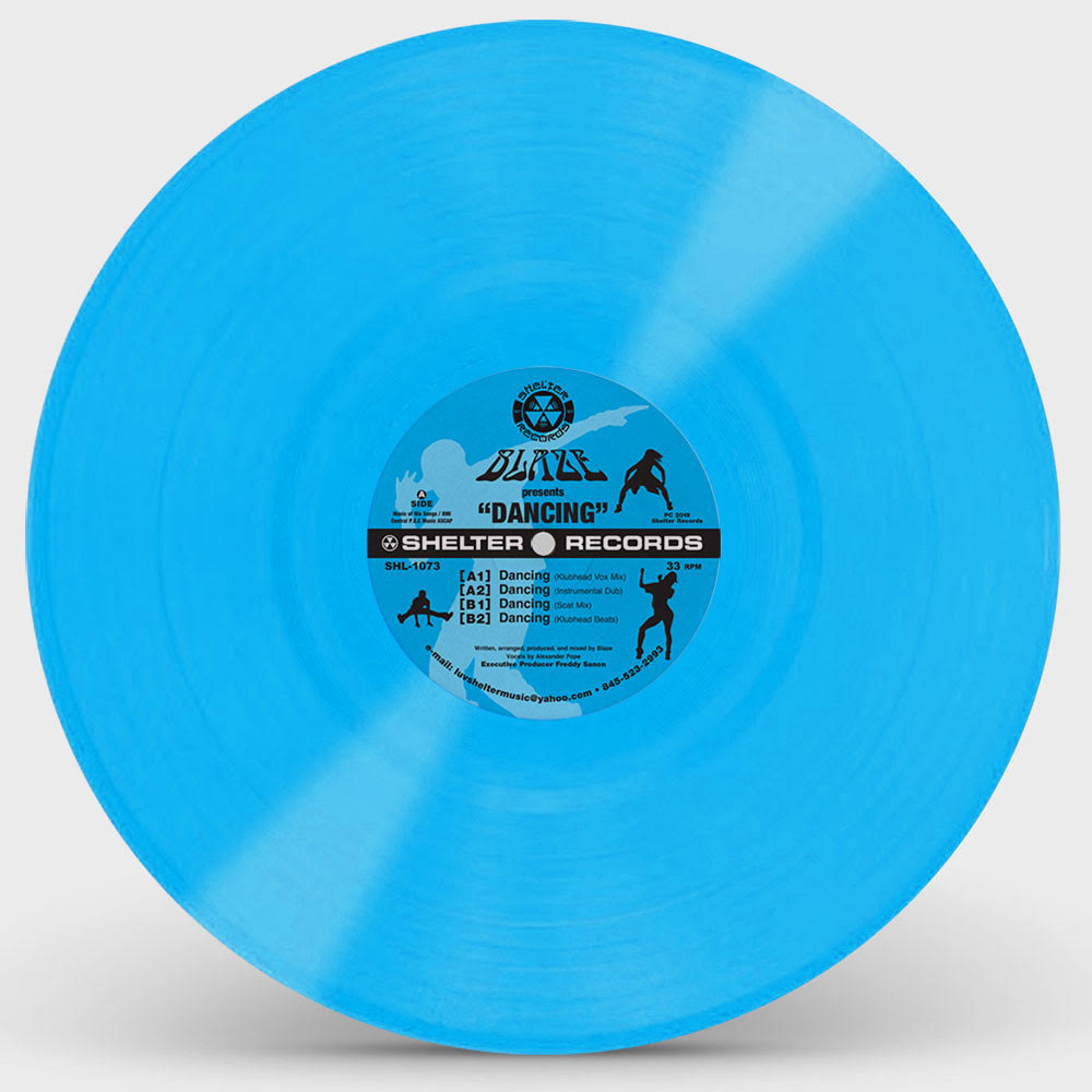 BLAZE / DANCING (BLUE VINYL REPRESS)