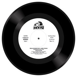 BRIAN POWER / FALLING BACK INTO LOVE (feat. MARC EVANS) (7 inch)