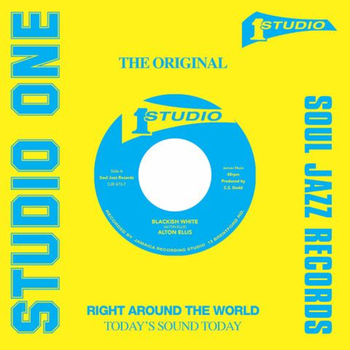 ALTON ELLIS / BLACKISH WHITE (7 inch)