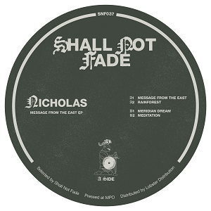 NICHOLAS / A MESSAGE FROM THE EAST EP