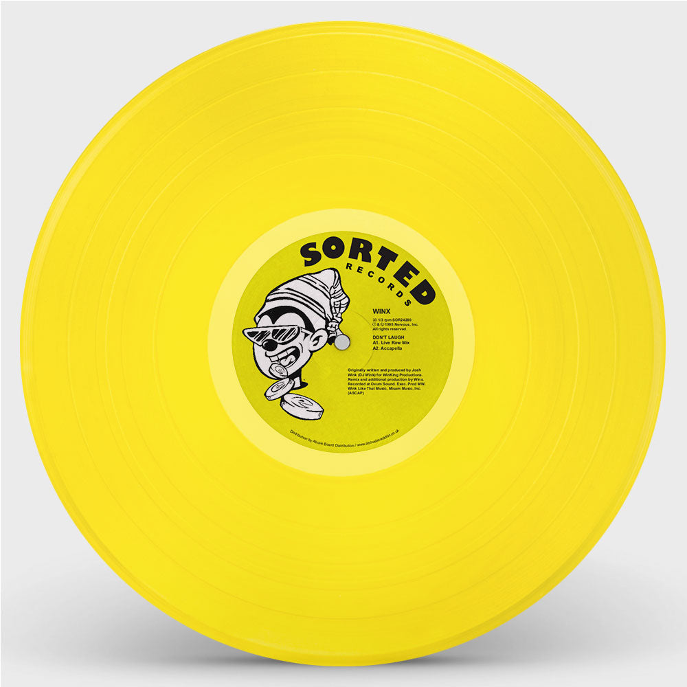 WINX / DON'T LAUGH (RICHIE HAWTIN REMIX) (YELLOW VINYL REPRESS)