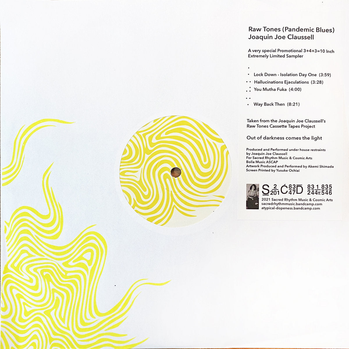 JOE CLAUSSELL / RAW TONES (PANDEMIC BLUES) (10 inch)