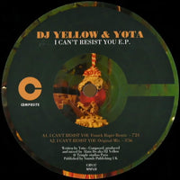 DJ YELLOW & YOTA / I CAN'T RESIST YOU E.P.-FRANCK ROGER REMIXES