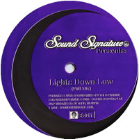 THEO PARRISH / LIGHTS DOWN LOW