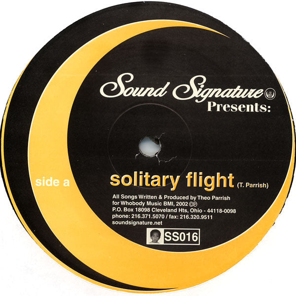 THEO PARRISH / SOLITARY FLIGHT