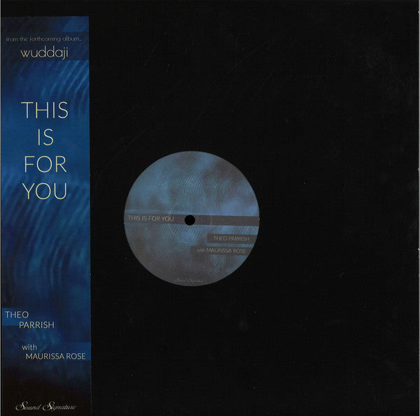 THEO PARRISH / THIS IS FOR YOU (with MAURISSA ROSE)
