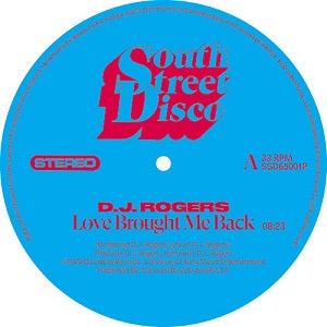 DJ ROGERS / LOVE BROUGHT ME BACK / LOVE YOU FOREVER