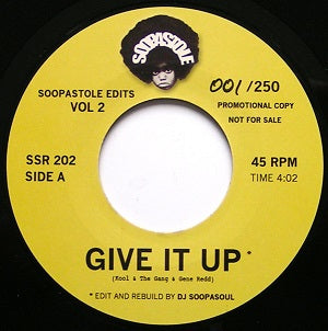 KOOL & THE GANG / ARETHA FRANKLIN / GIVE IT UP / ROCK STEADY (7 inch)