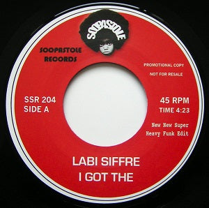 LABI SIFFRE / BANBARRA / I GOT THE / SHACK UP (7 inch)