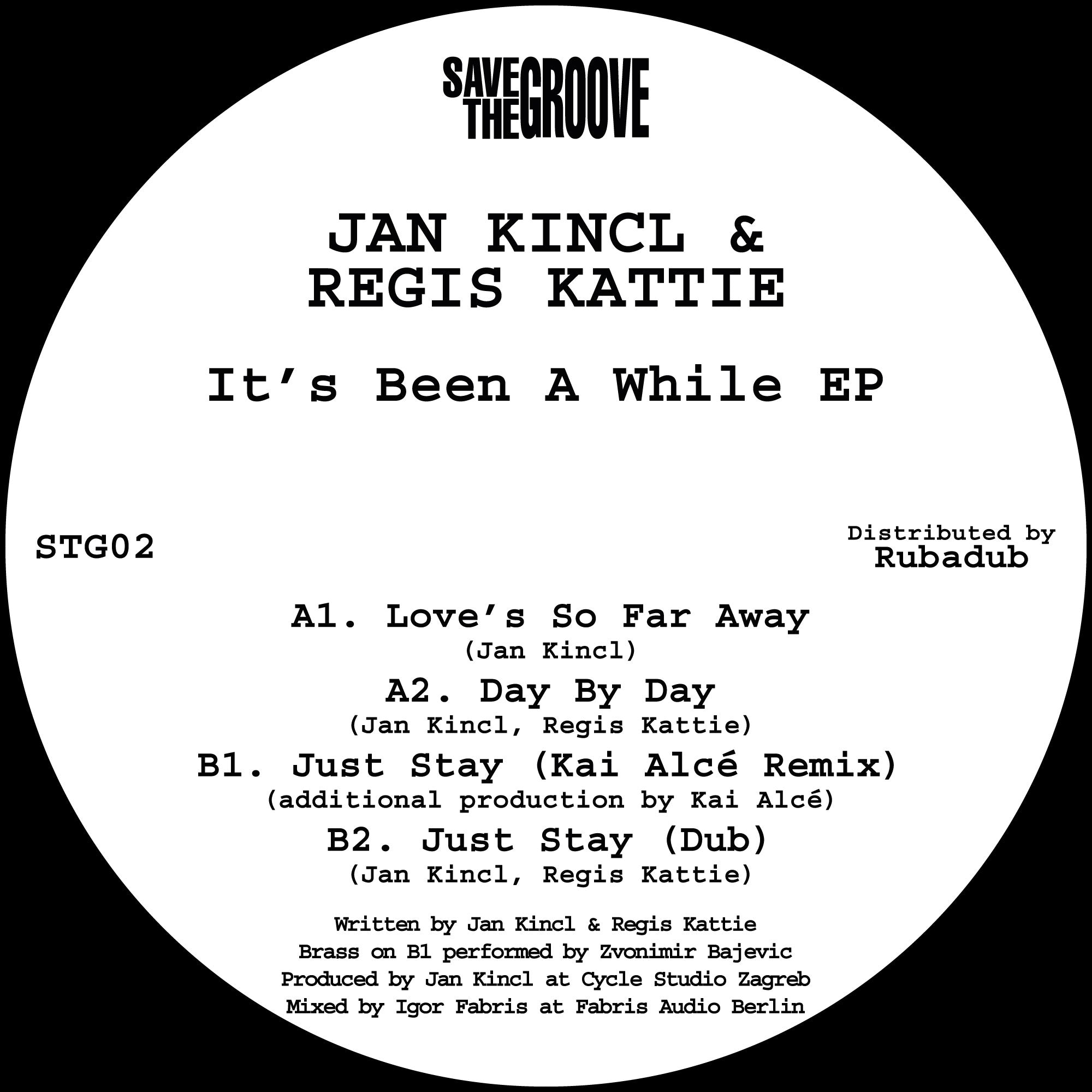 JAN KINCL & REGIS KATTIE / IT’S BEEN A WHILE EP (inc. KAI ALCE REMIX)