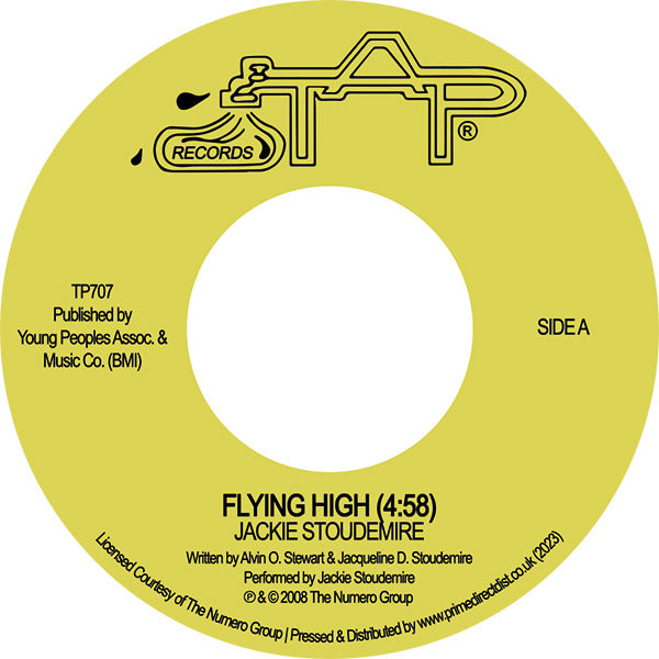 JACKIE STOUDEMIRE / FLYING HIGH / GUILTY (7 inch) -RSD LIMITED-