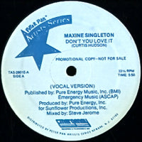 MAXINE SINGLETON