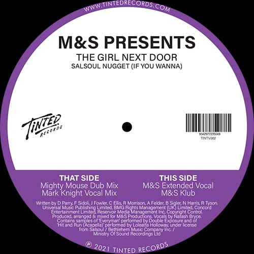 M&S PRESENTS THE GIRL NEXT DOOR / SALSOUL NUGGET (20TH ANNIVERSARY REMIXES)
