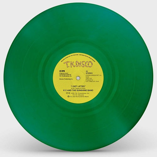 KC & THE SUNSHINE BAND / I GET LIFTED - TODD TERJE EDIT (LTD GREEN VINYL) (10 inch)