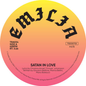 EMILIA / SATAN IN LOVE / FILMI (7inch)