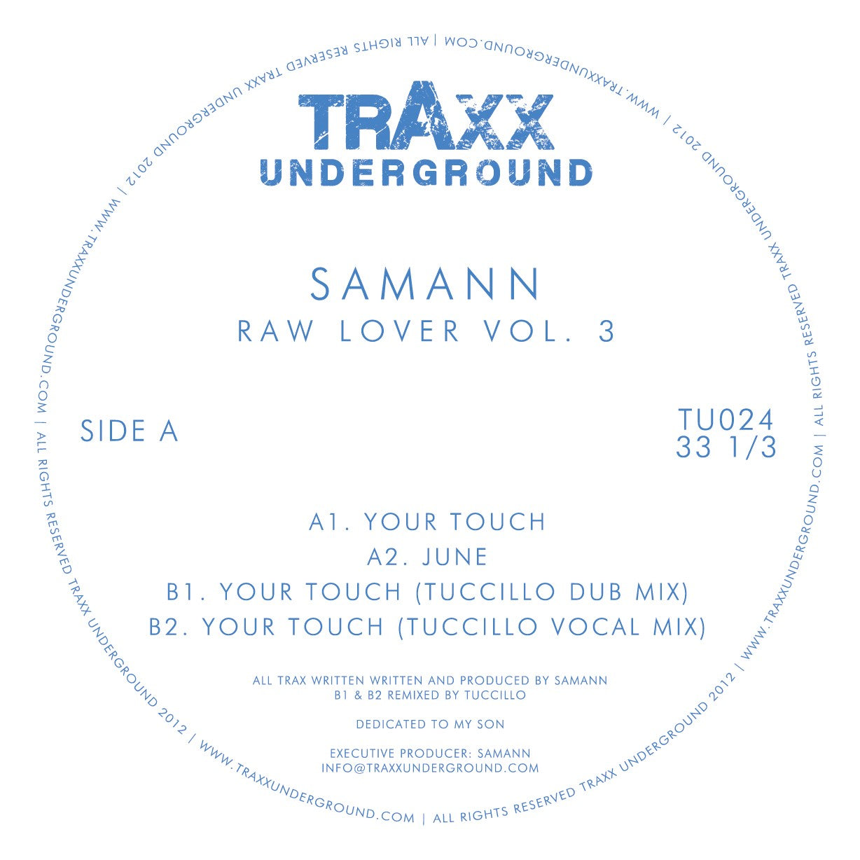 SAMANN / RAW LOVER VOL.3