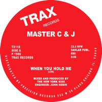 MASTER C&J/WHEN YOU HOLD ME