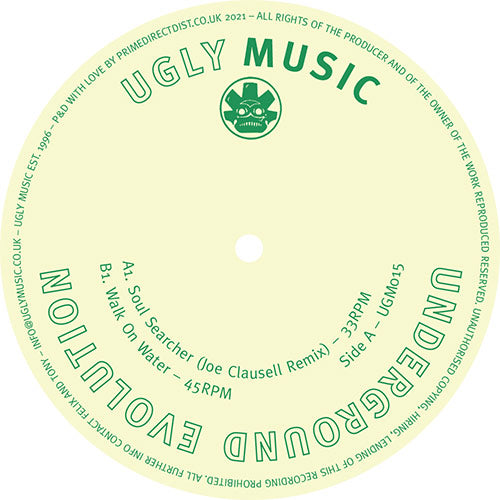 UNDERGROUND EVOLUTION / SOUL SEARCHER (JOE CLAUSSELL REMIX)