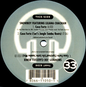 SNOWBOY / CASA FORTE - JOE CLAUSSELL REMIXES (USED)