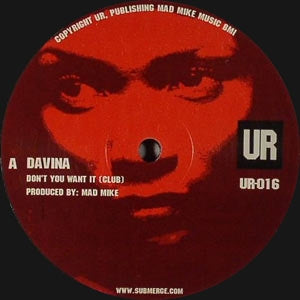 DAVINA / DON'T YOU WANT IT