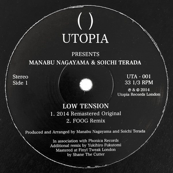 MANABU NAGAYA & SOICHI TERADA / LOW TENSION