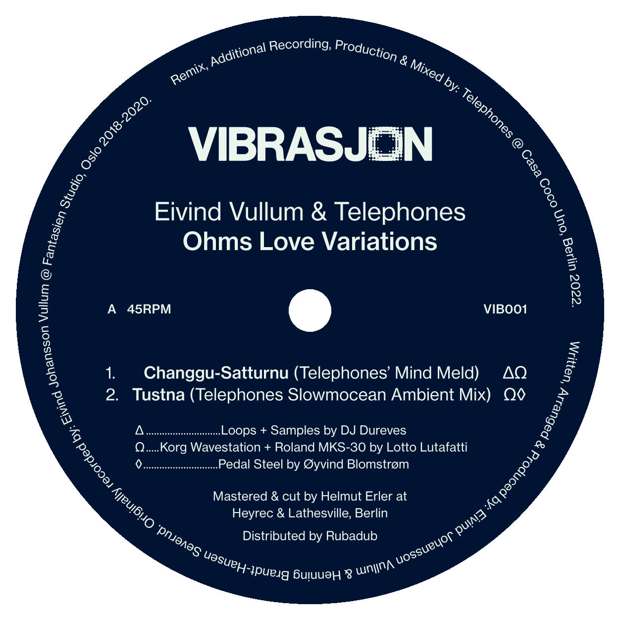EIVIND VULLUM & TELEPHONES / OHMS LOVE VARIATIONS