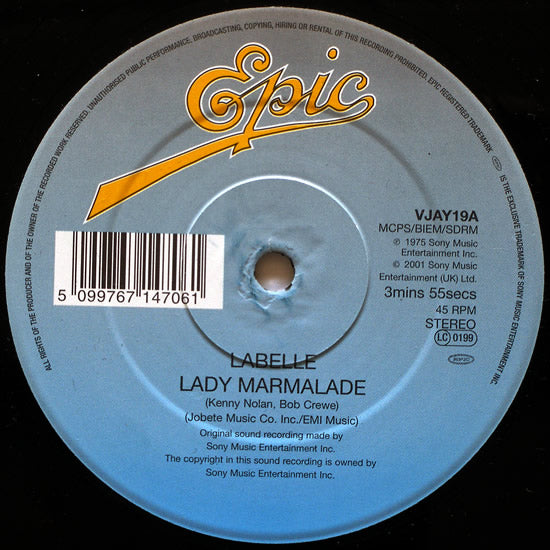 LABELLE / LADY MARMALADE
