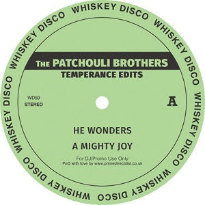 THE PATCHOULI BROTHERS / TEMPERANCE EDITS EP