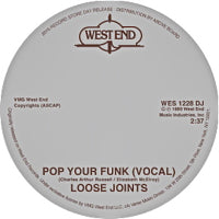 LOOSE JOINTS / POP YOUR FUNK (7 inch) -RSD LIMITED-