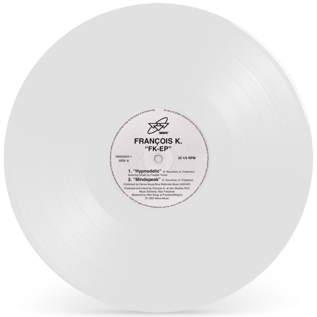 FRANCOIS K / FK-EP (WHITE VINYL REPRESS)