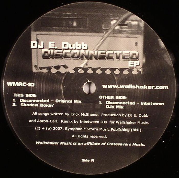 DJ E DUBB / DISCONNECTED EP