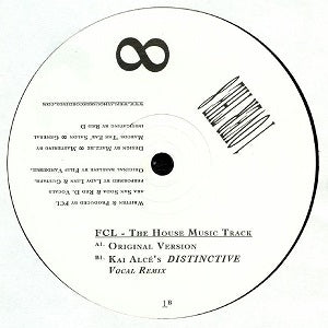 FCL / THE HOUSE MUSIC TRACK - KAI ALCE REMIX (10 inch)