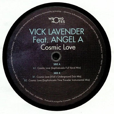 VICK LAVENDER / COSMIC LOVE (feat. ANGEL A)