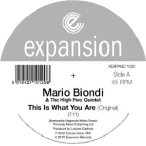 MARIO BIONDI and THE HIGH FIVE QUINTET / THIS IS WHAT YOU ARE