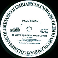 PAUL SIMON / TOM PETTY & THE HEARTBREAKERS / 50 WAY TO LEAVE YOUR LOVER / BREAKDOWN