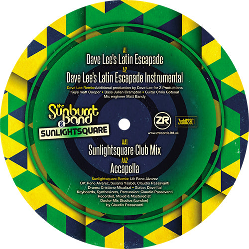 THE SUNBURST BAND / SUNLIGHTSQUARE / PERDONAME