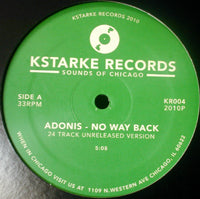 ADONIS / NO WAY BACK (UNRELEASED VERSION)