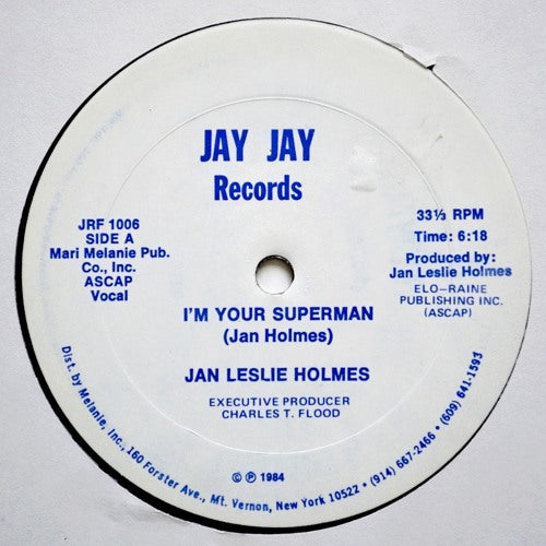 JAN LESLIE HOLMES / I'M YOUR SUPERMAN (USED)