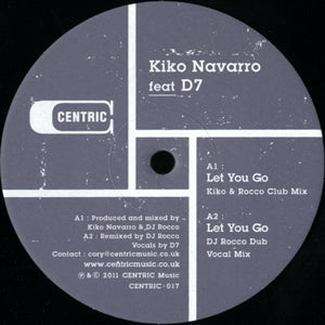 KIKO NAVARRO / LET YOU GO (feat. D7)
