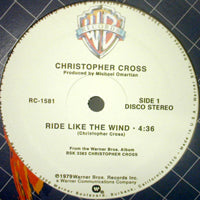 CHRISTOPHER CROSS / RIDE LIKE THE WIND