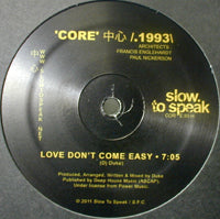 FREEDOM / LOVE DON'T COME EASY