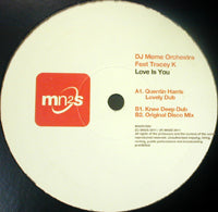 DJ MEME ORCHESTRA / LOVE IS YOU (feat.TRACY K)